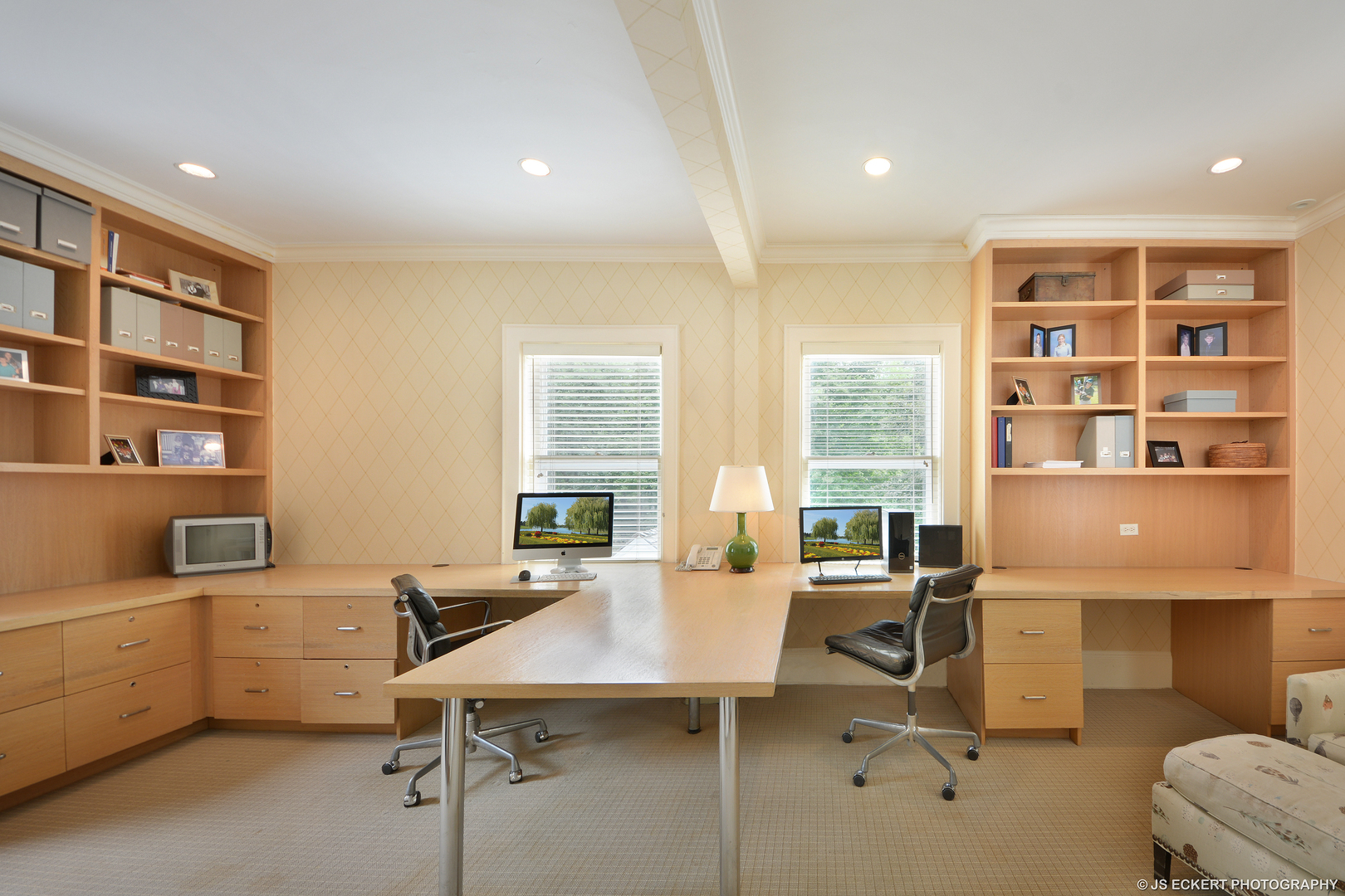 1035 North Sheridan Road Lake Forest, IL 60045 - Photo 34 of 47 a view of a workspace with furniture and window