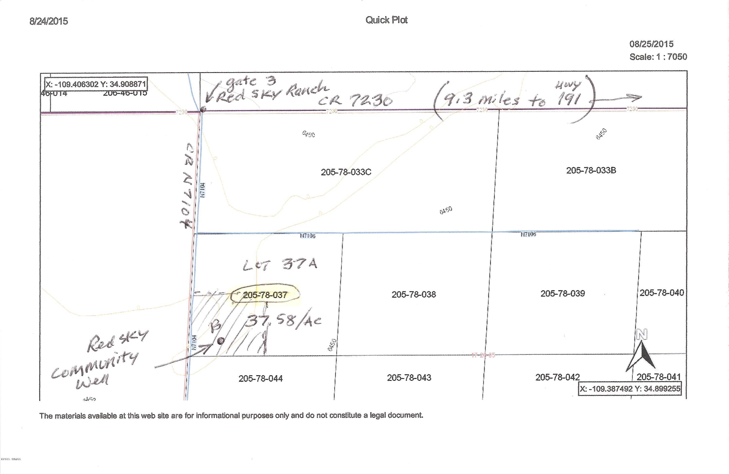 Lot 37 Red Sky Ranch St. Johns, AZ 85936 - Photo 2 of 2