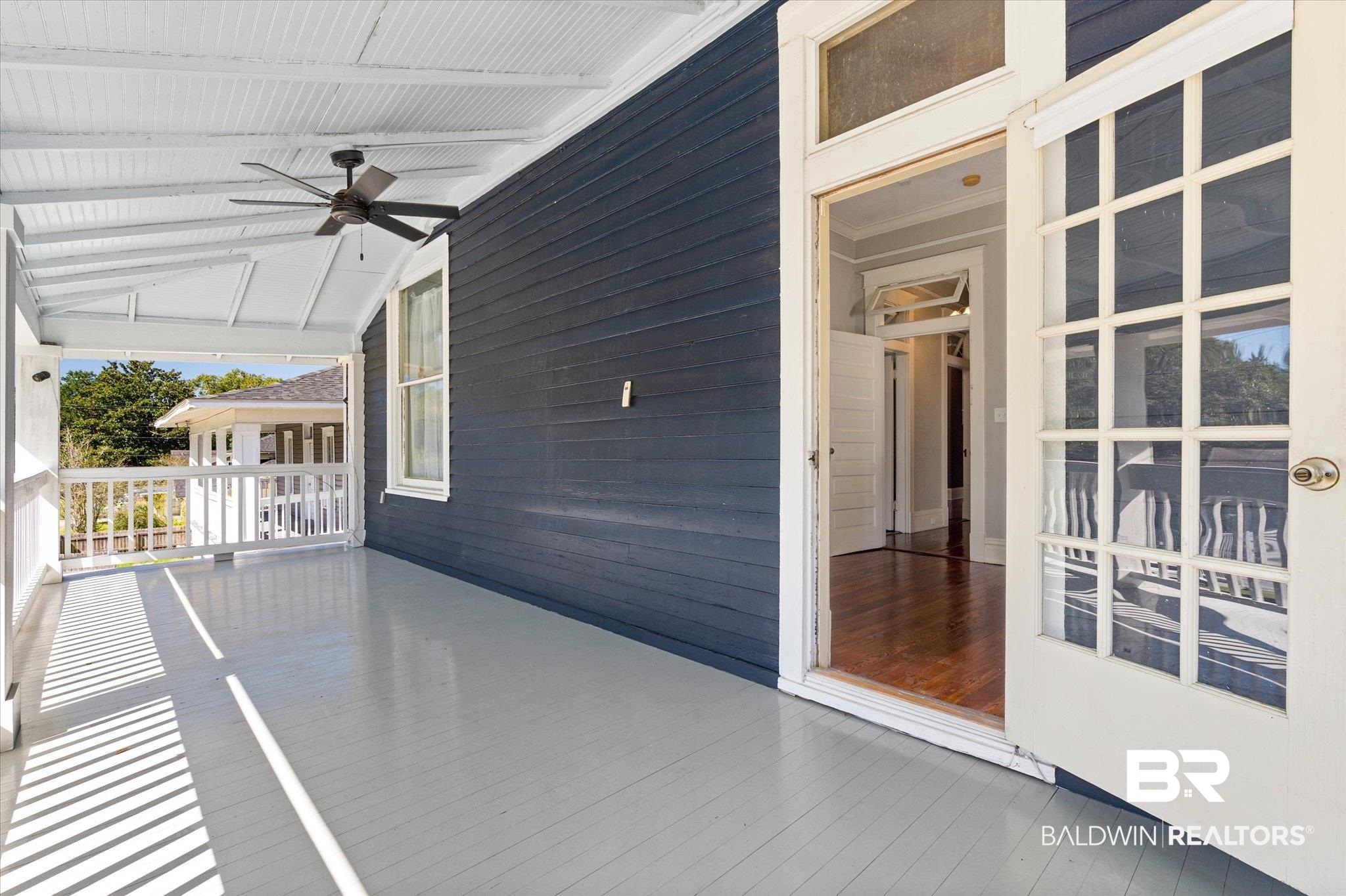 1310 Brown Street Mobile, AL 36604 - Photo 8 of 18 View of patio featuring ceiling fan