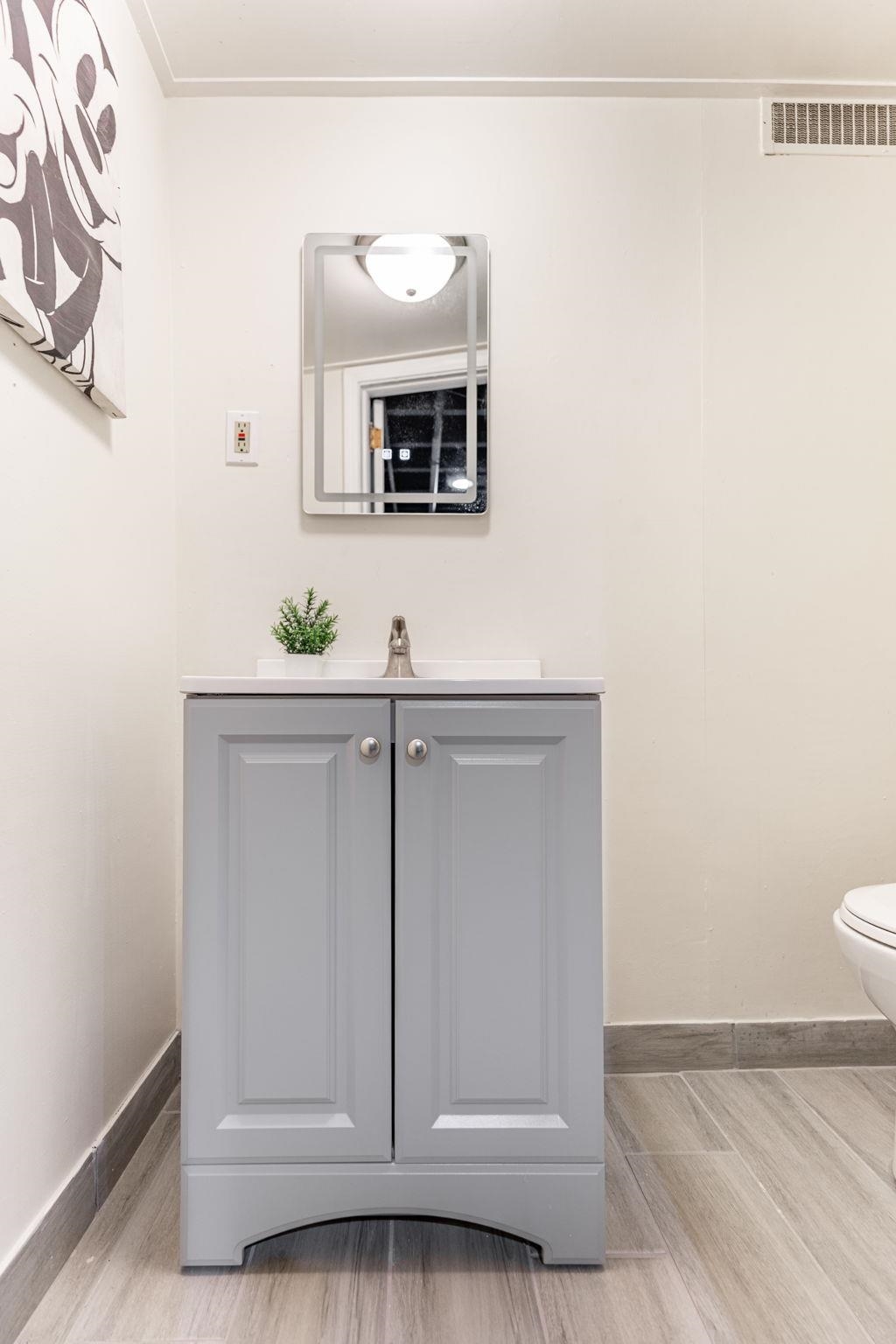 2915 Rural Street Rockford, IL 61107 - Photo 34 of 42 a bathroom with a sink and a mirror