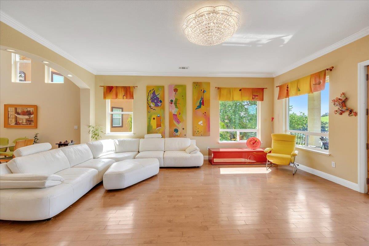 33 Aurora Lane Copperopolis, CA 95228 - Photo 10 of 46 living area featuring hardwood / wood-style floors, and plenty of natural light