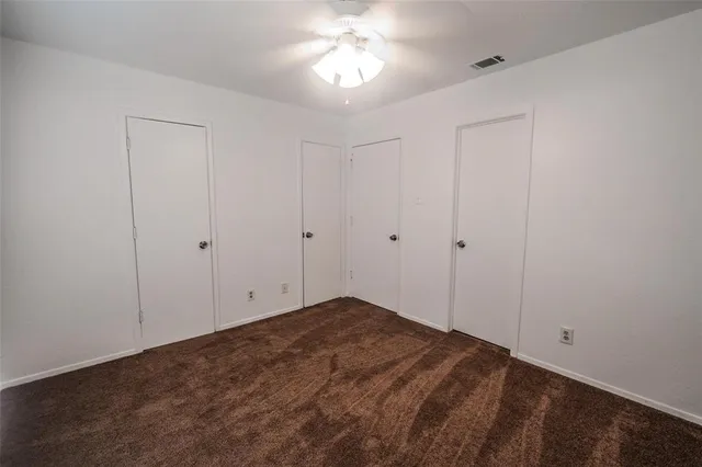 a view of empty room