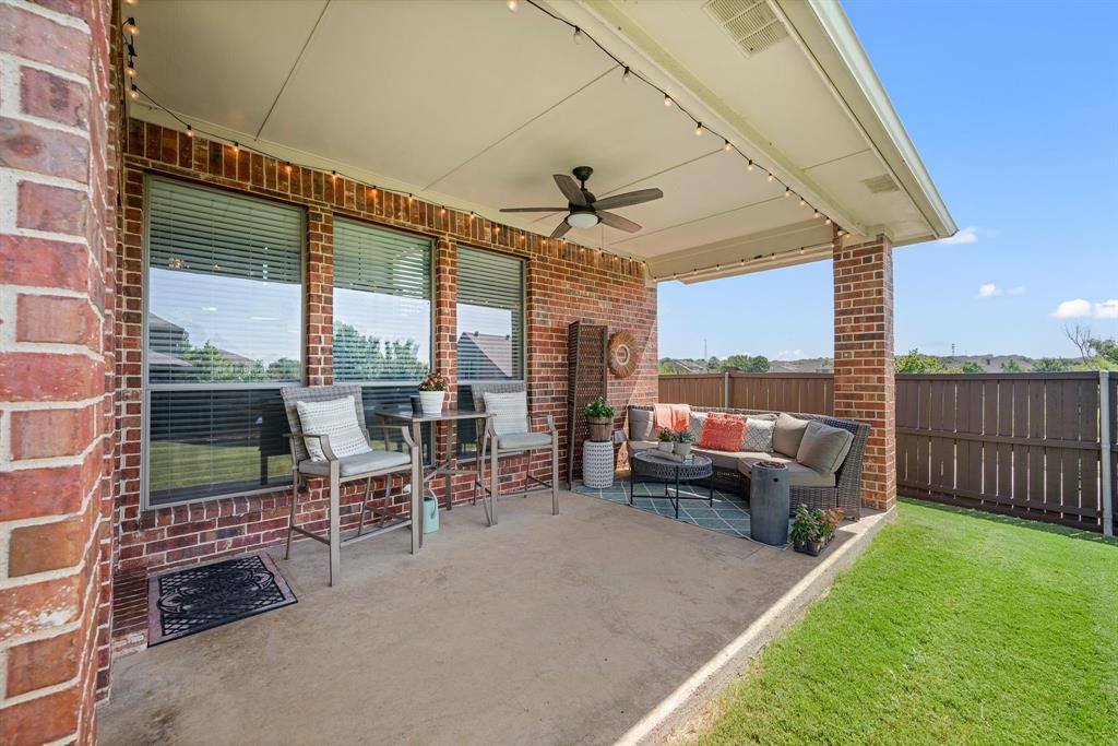 4172 Drexmore Road Fort Worth, TX 76244 - Photo 29 of 37 a outdoor space with patio lots of furniture