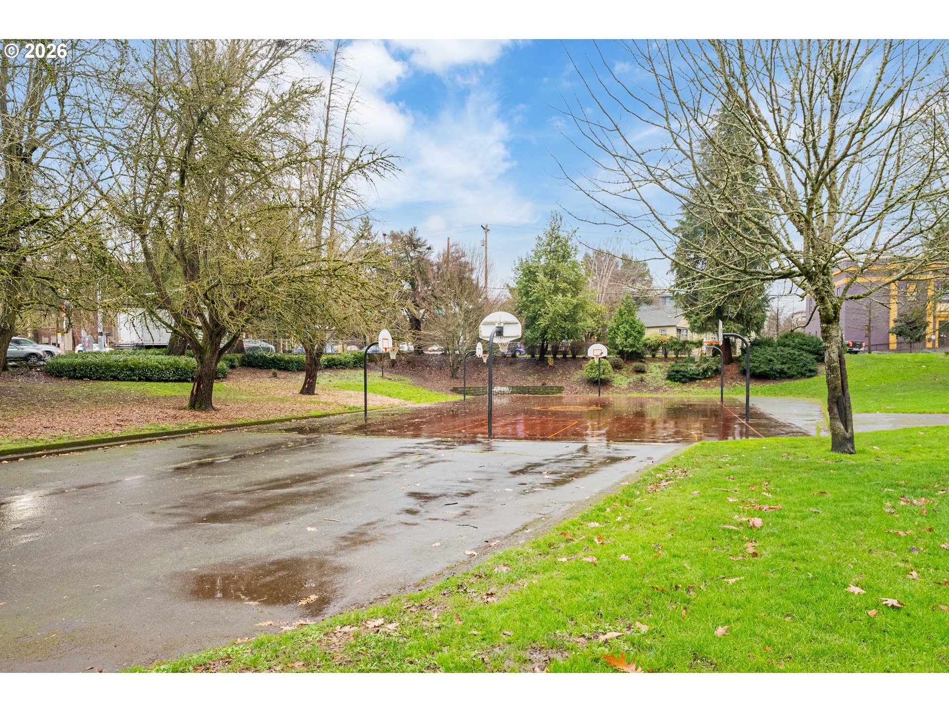 2624 Southeast Kelly Street Portland, OR 97202 - Photo 35 of 36 a view of a park with large trees