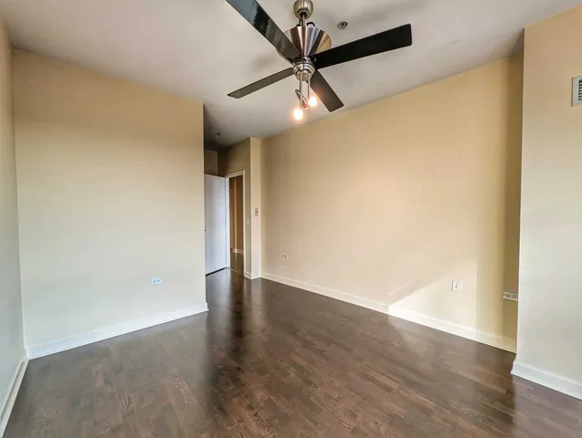 wooden floor in an empty room