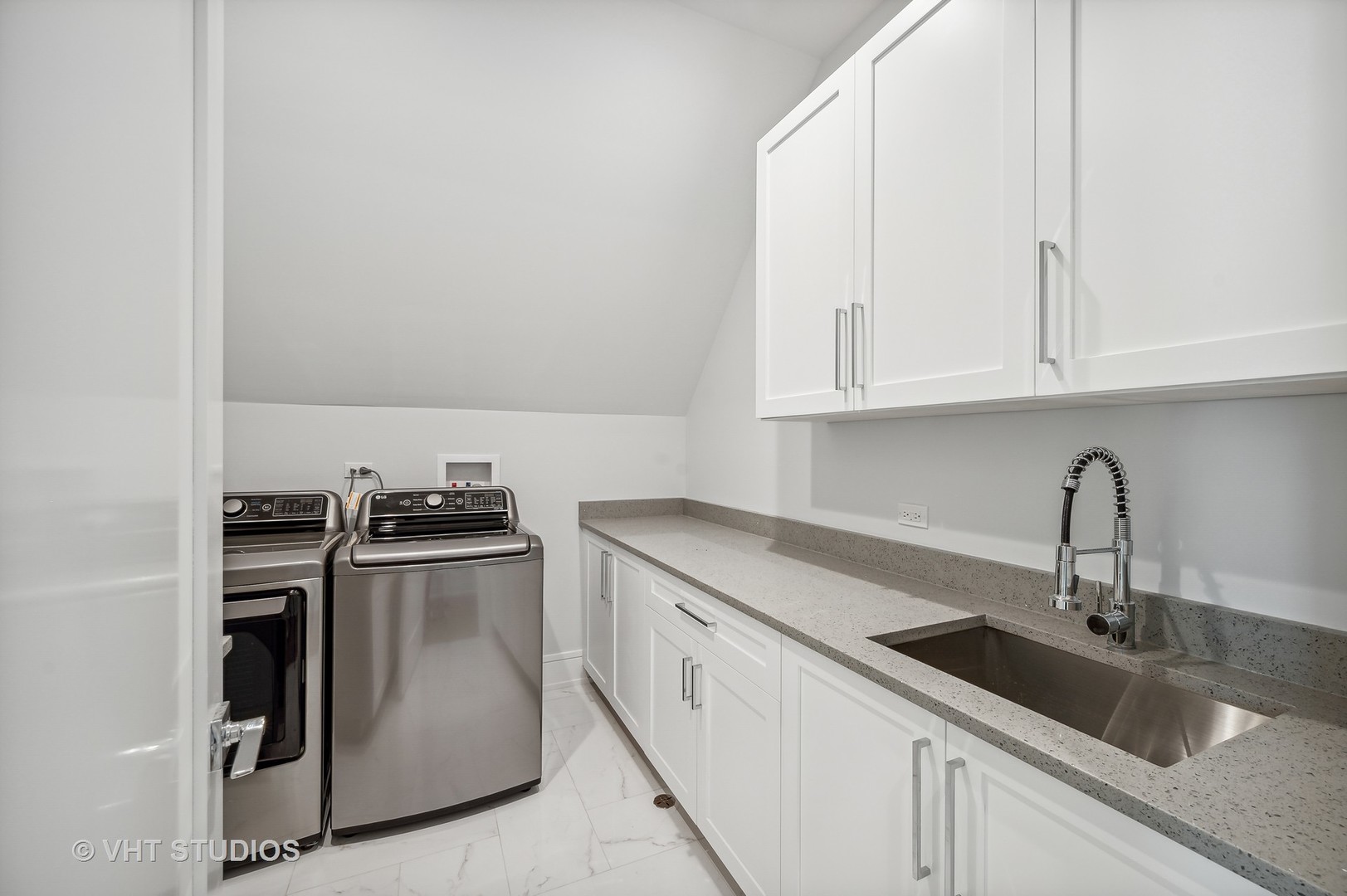 1835 Central Road Glenview, IL 60025 - Photo 22 of 27 a kitchen with stainless steel appliances granite countertop a sink and cabinets