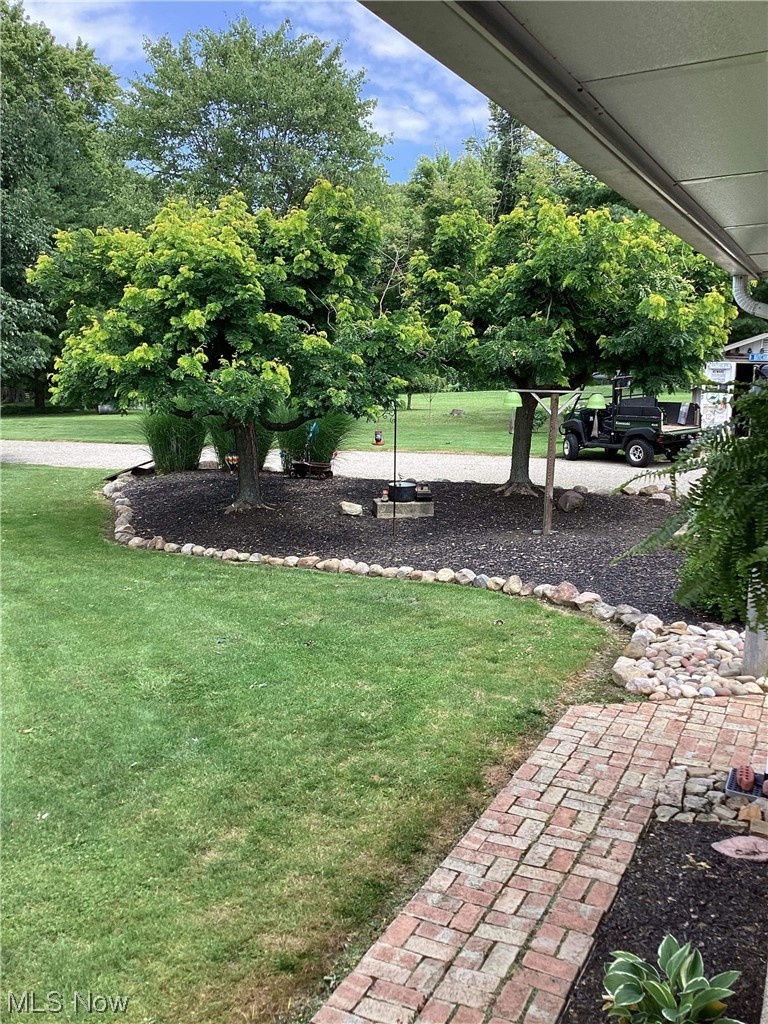 3241 Austinburg Road Ashtabula, OH 44004 - Photo 32 of 34 Beautifully landscaped backyard