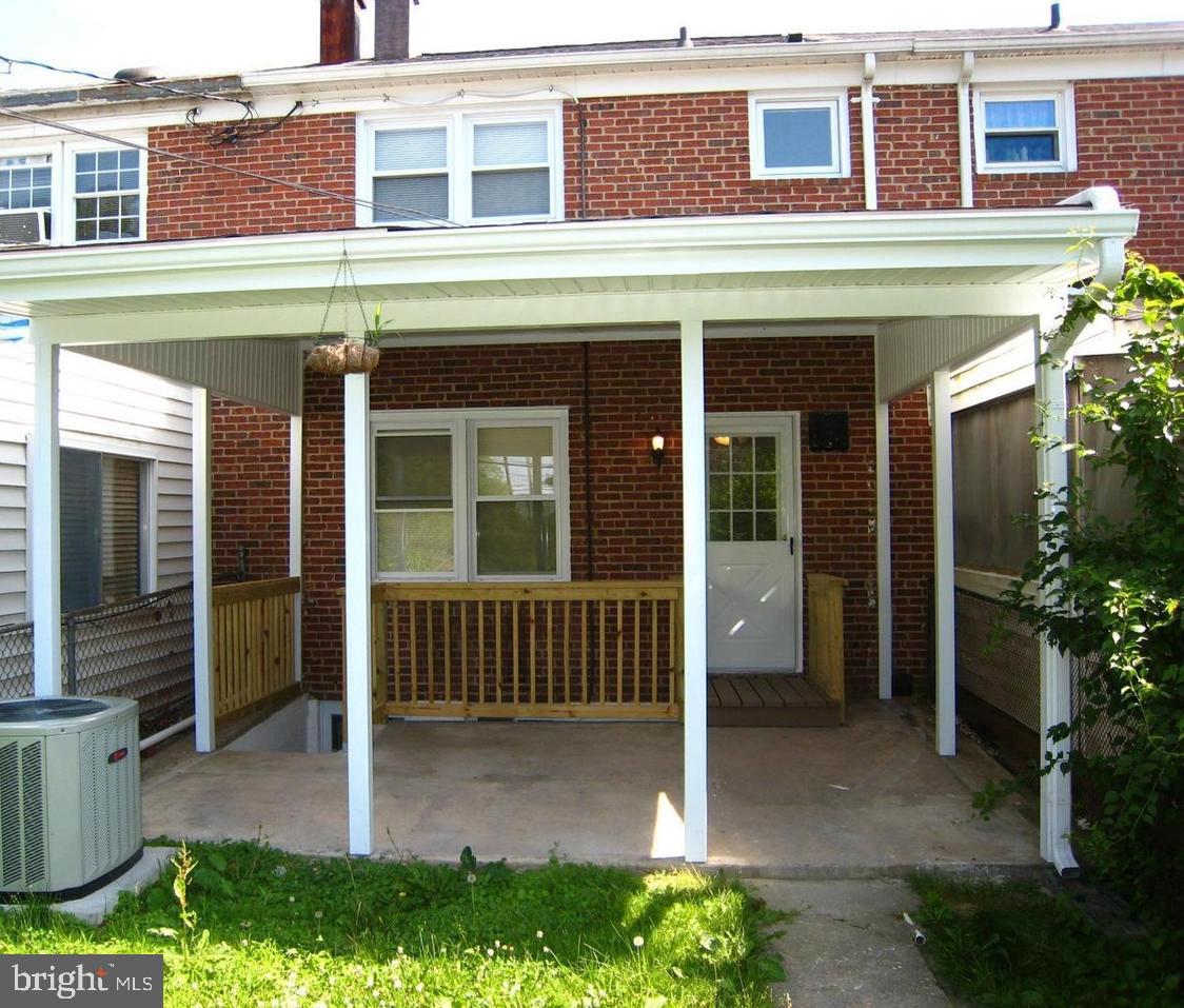 9748 Matzon Road Baltimore, MD 21220 - Photo 3 of 17 Covered back concrete patio for entertaining