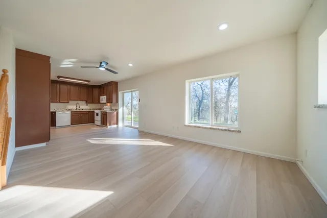 wooden floor in an empty room