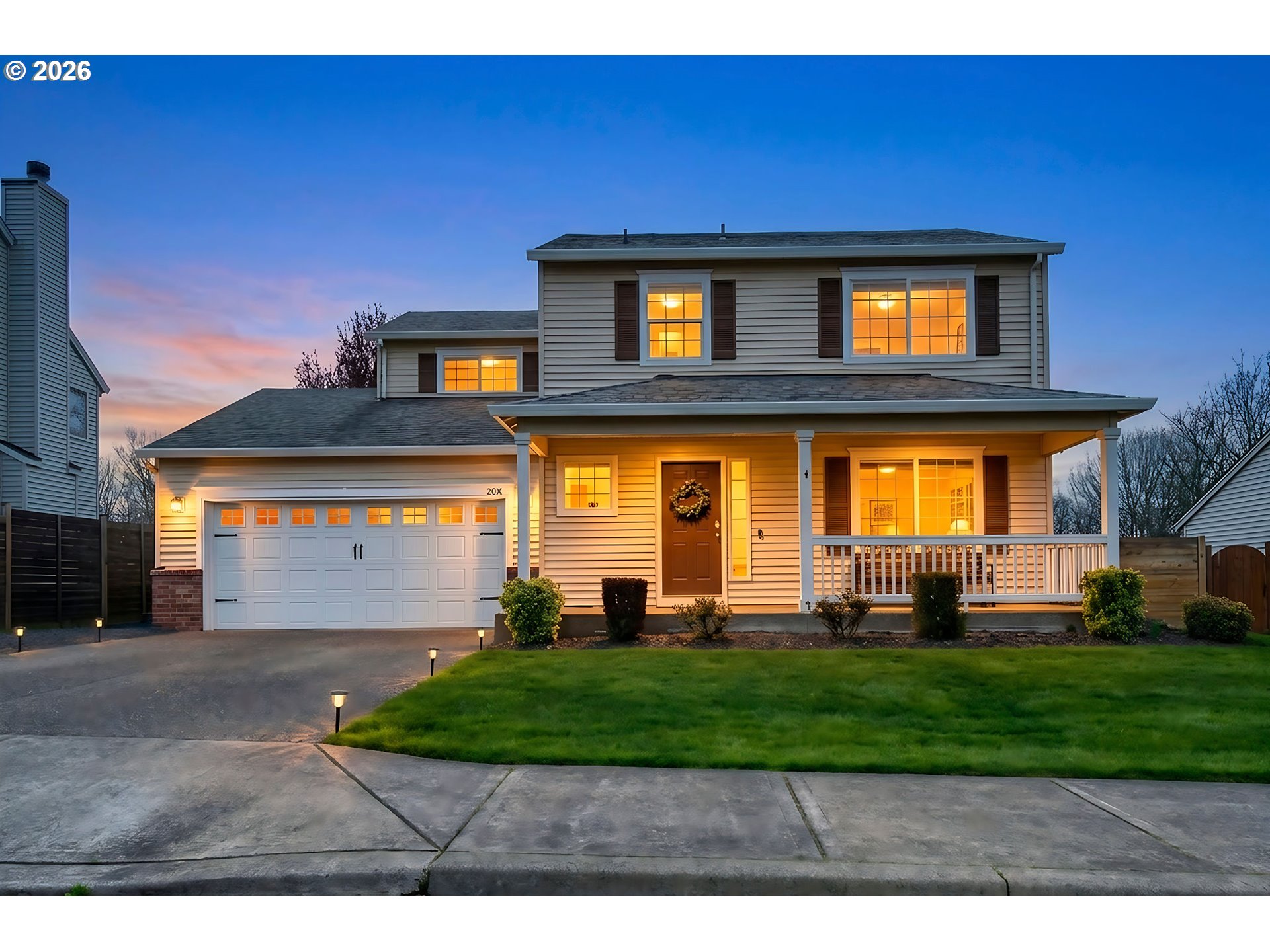 59016 Timberline Avenue St. Helens, OR 97051 - Photo 2 of 36 a front view of a house with a yard