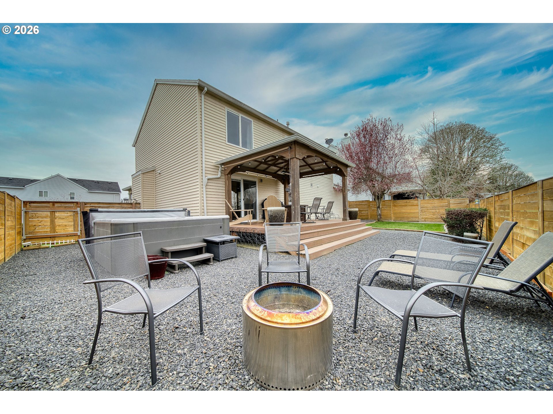 59016 Timberline Avenue St. Helens, OR 97051 - Photo 32 of 36 a swimming pool with outdoor seating and yard