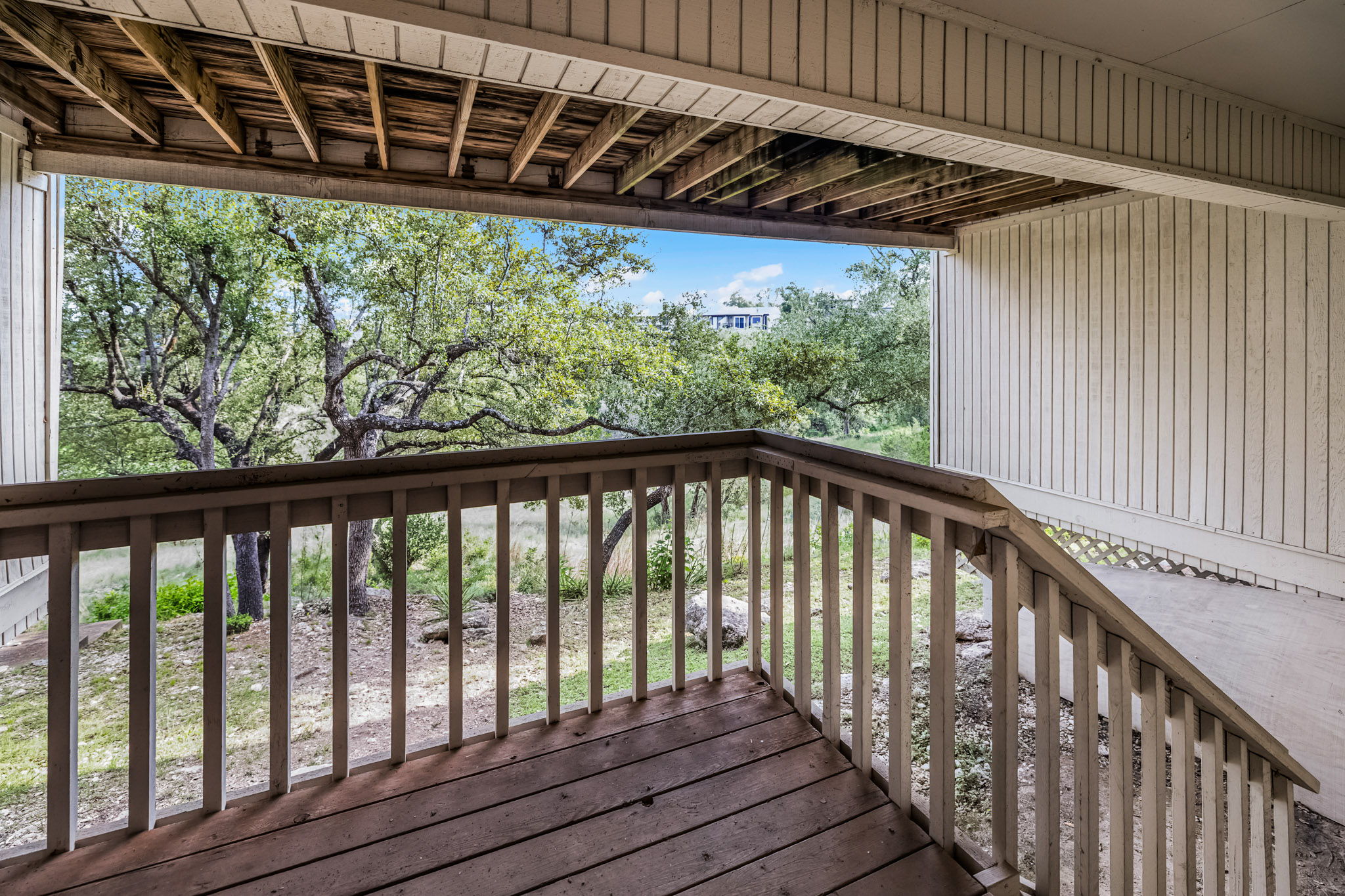 229 Comanche Lane Point Venture, TX 78645 - Photo 25 of 38 a view of a balcony with window