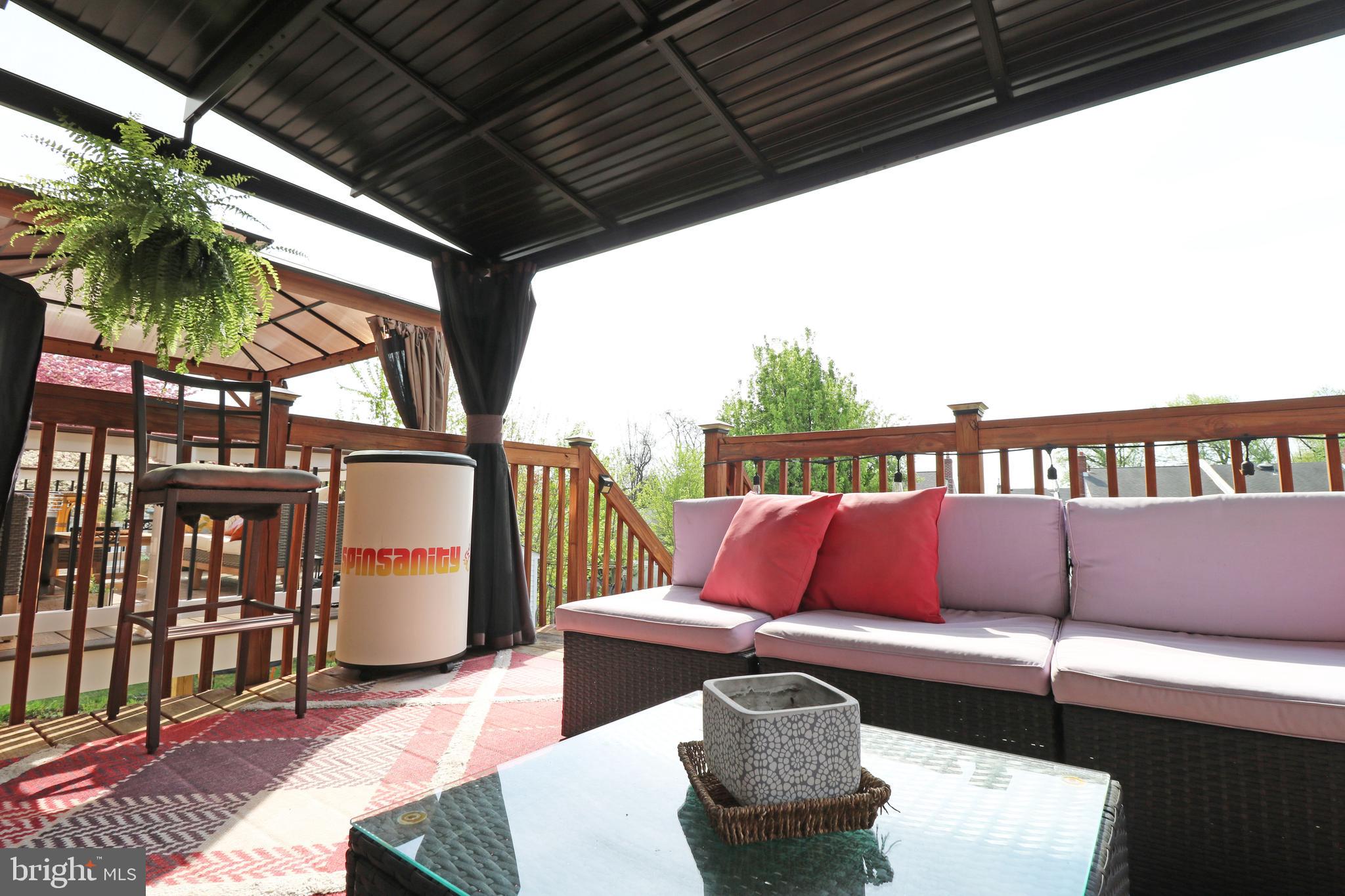 212 Riverview Avenue Ridley Park, PA 19078 - Photo 40 of 45 a outdoor sitting area with furniture and a potted plant