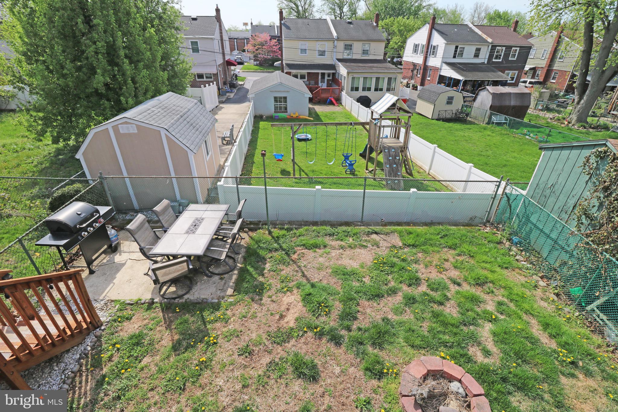212 Riverview Avenue Ridley Park, PA 19078 - Photo 45 of 45 a view of a chairs and table in backyard