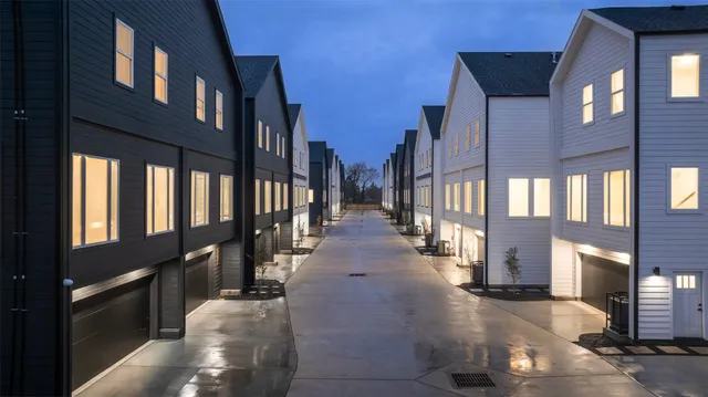 a view of a building with many windows