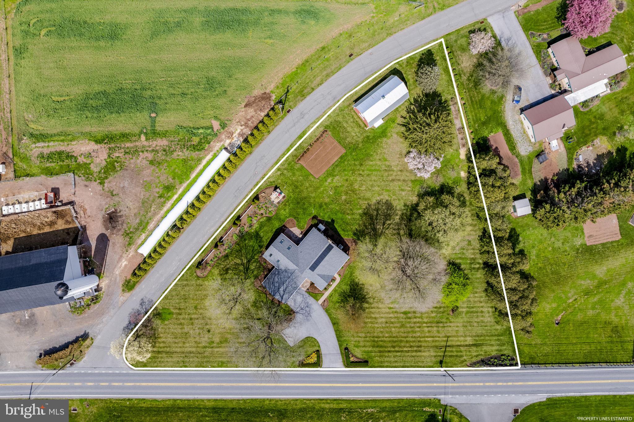 218 Lauschtown Road Denver, PA 17517 - Photo 2 of 78 an aerial view of a residential houses with outdoor space