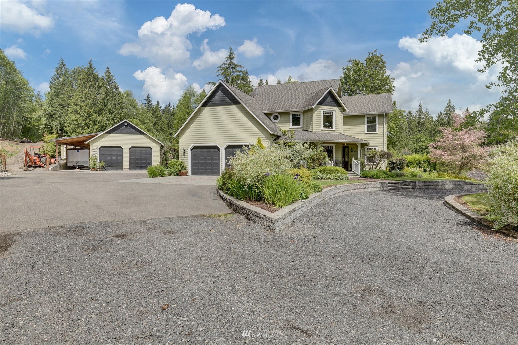 14919 Westwick Road Snohomish, WA 98290 - Photo 35 of 37 a view of a house with a street