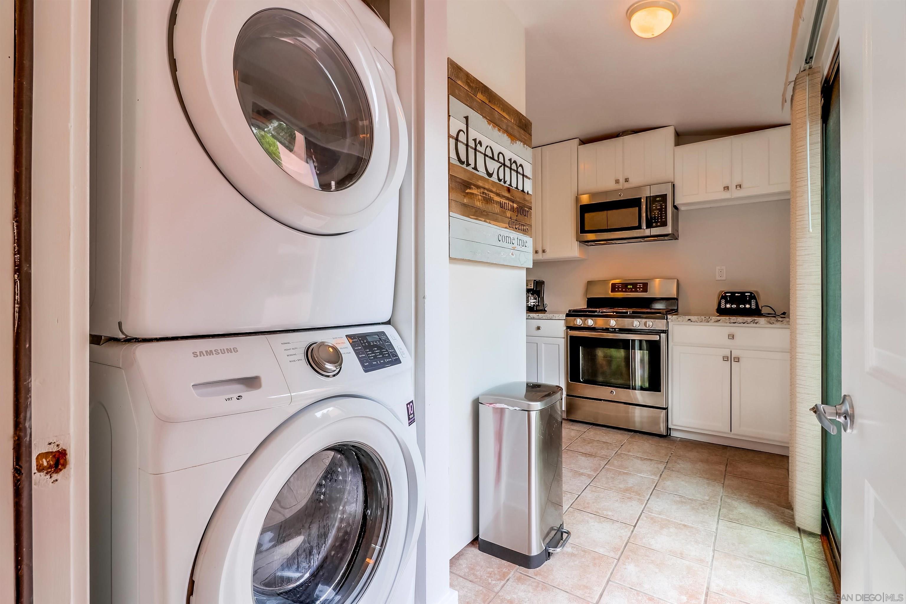 385 Nautilus Street La Jolla, CA 92037 - Photo 10 of 10 a view of kitchen and washer and dryer