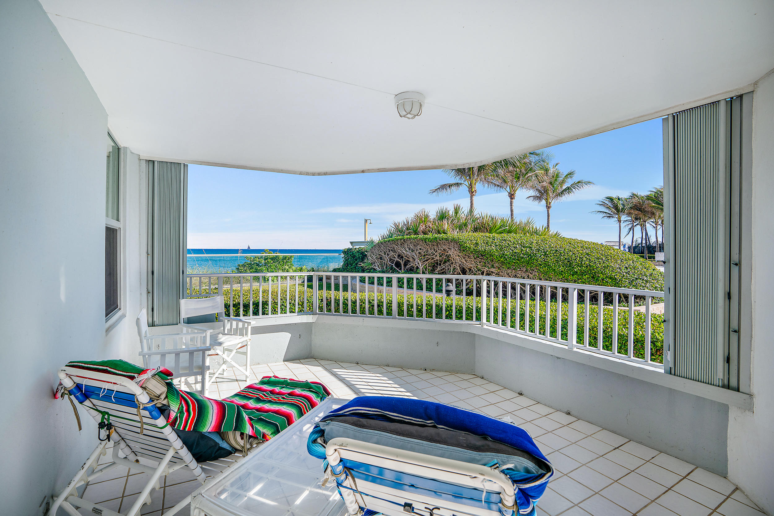 5200 North Ocean Drive, Unit 102 Riviera Beach, FL 33404 - Photo 1 of 14 Balcony