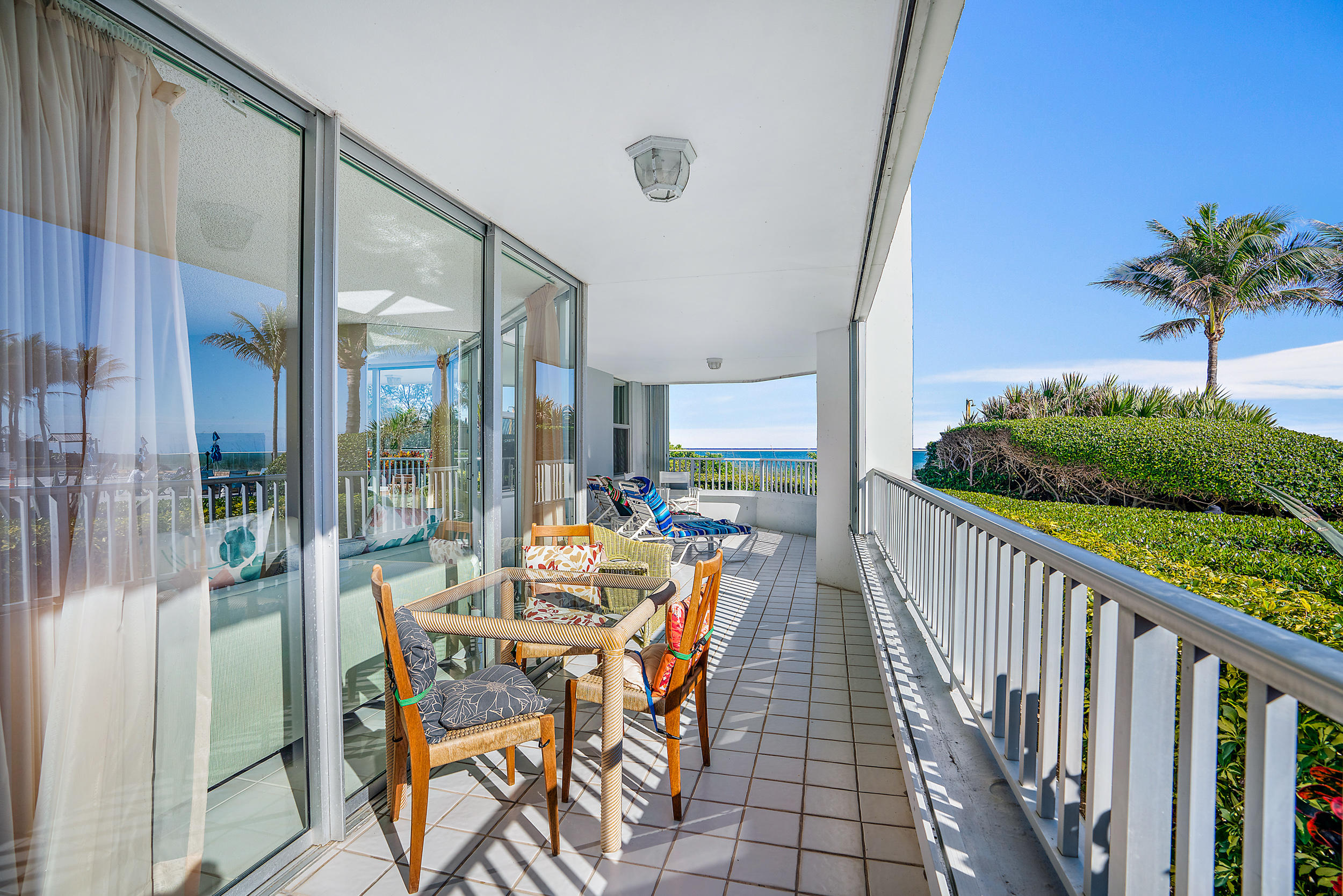 5200 North Ocean Drive, Unit 102 Riviera Beach, FL 33404 - Photo 2 of 14 Balcony
