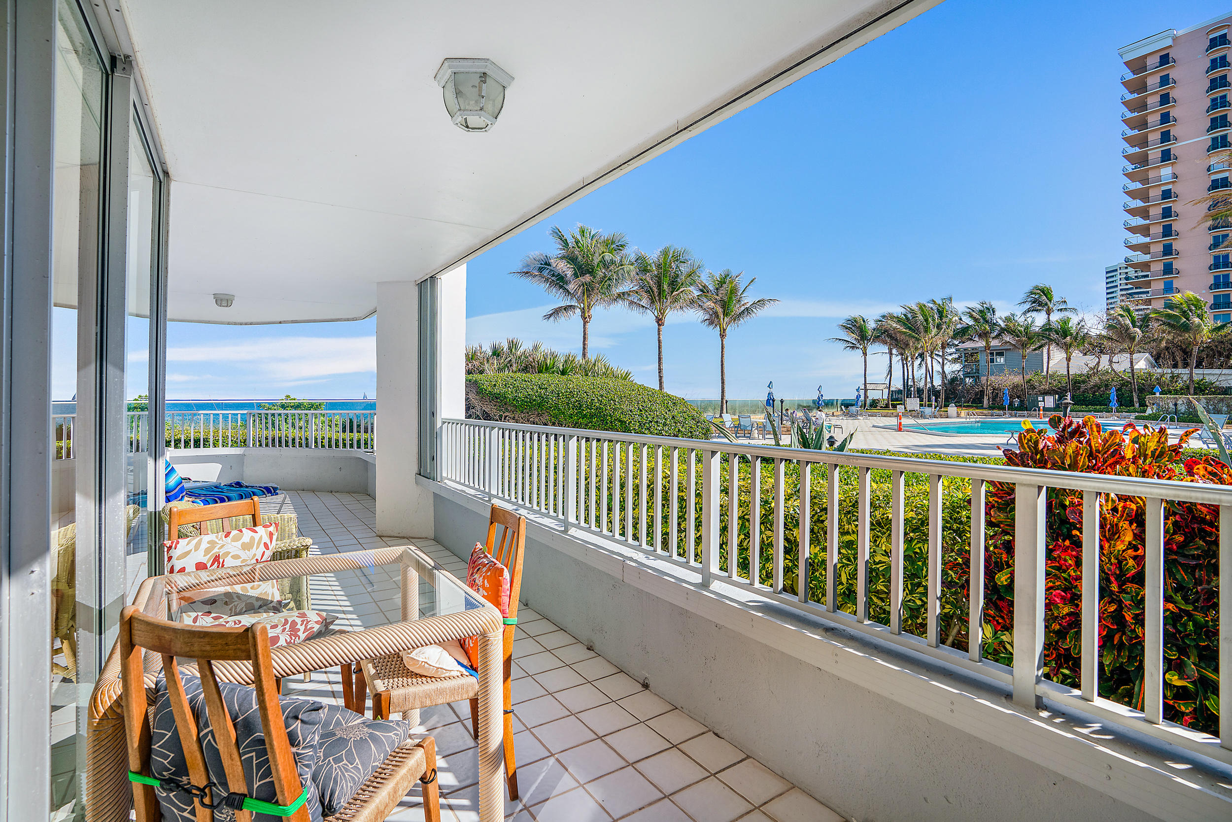 5200 North Ocean Drive, Unit 102 Riviera Beach, FL 33404 - Photo 3 of 14 Balcony
