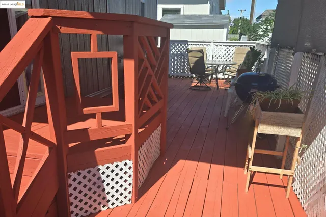 a view of outdoor space deck and patio