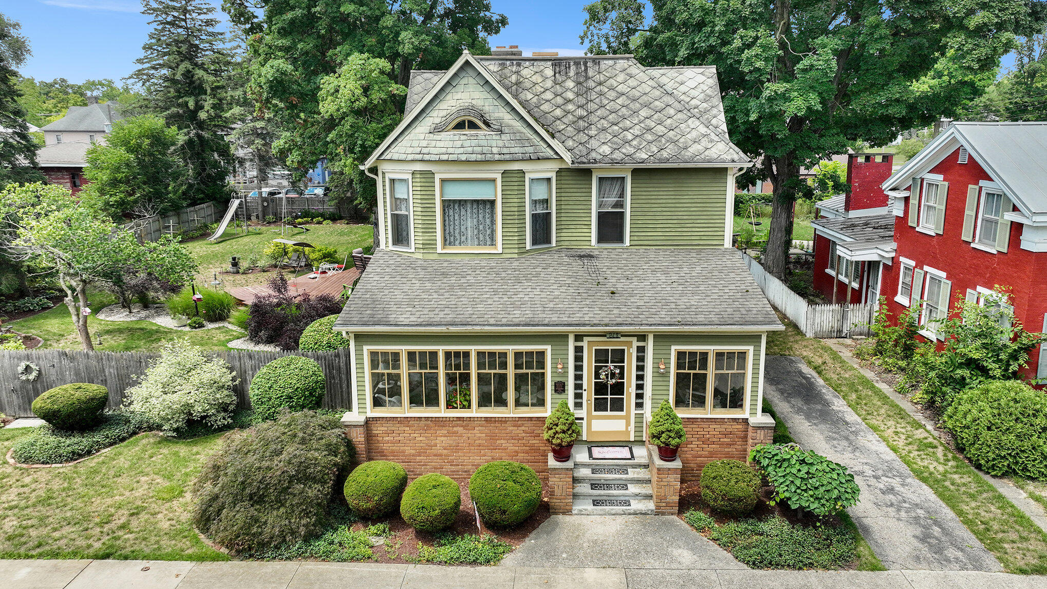 318 East Street Three Rivers, MI 49093 - Photo 3 of 44 East ariel 1 front