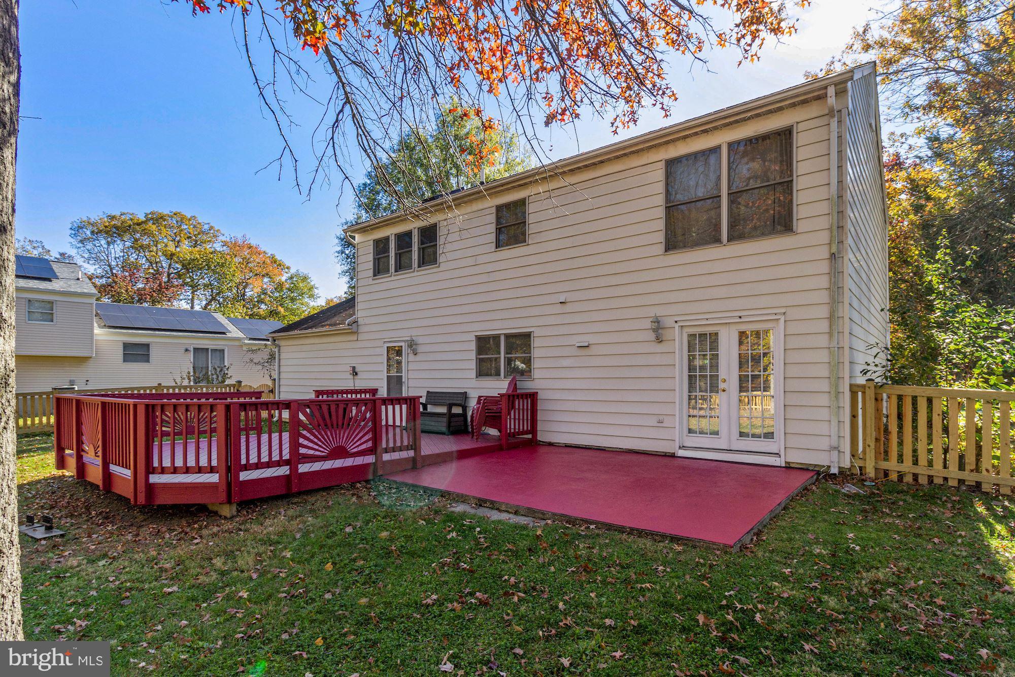 10212 Snowden Road Laurel, MD 20708 - Photo 39 of 43 Rear Deck & Patio