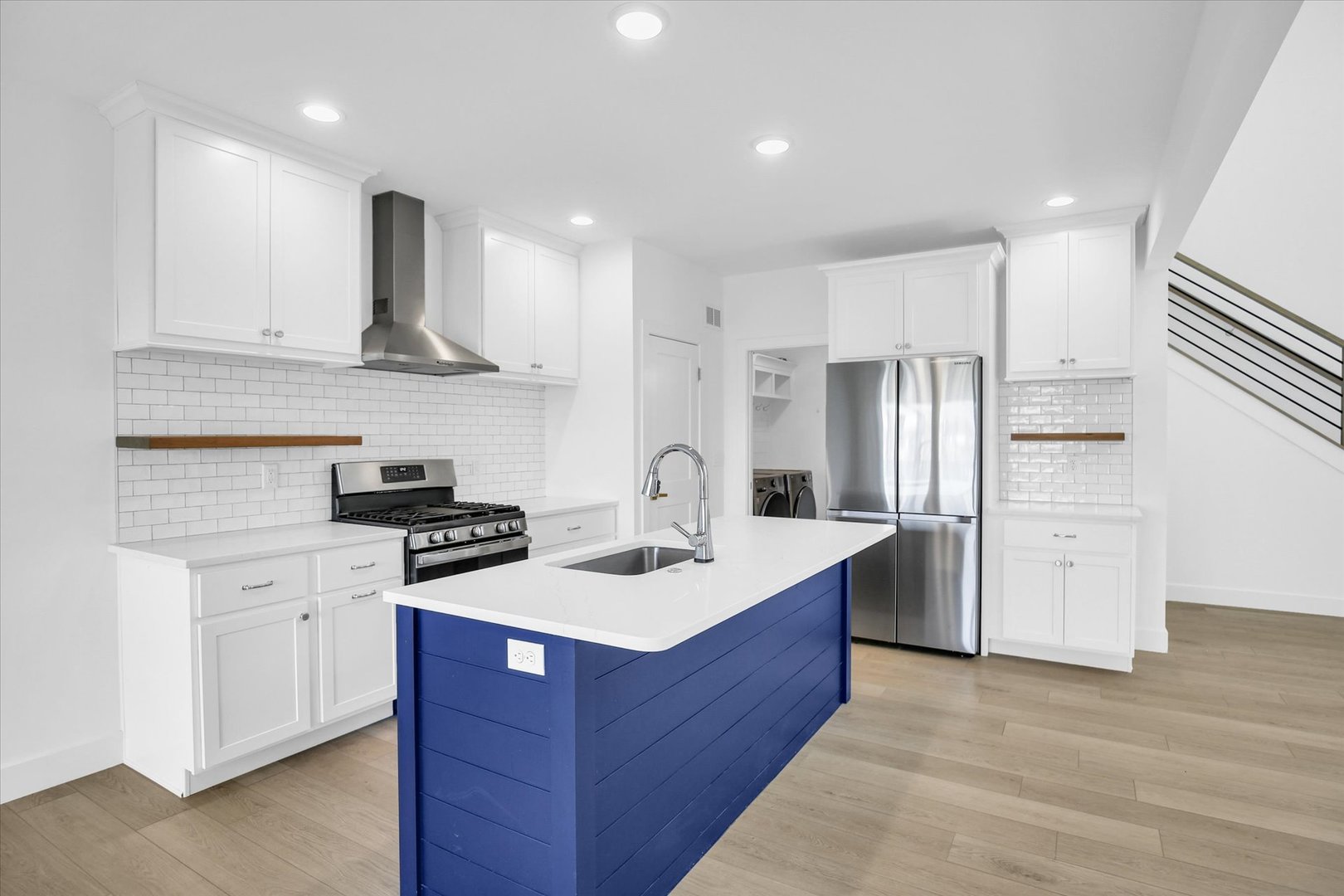 4508 Legends Drive Champaign, IL 61822 - Photo 11 of 45 a kitchen with stainless steel appliances a sink stove and refrigerator