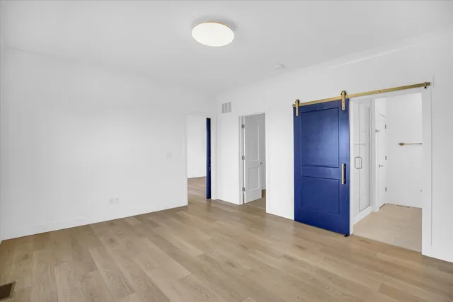 wooden floor in an empty room