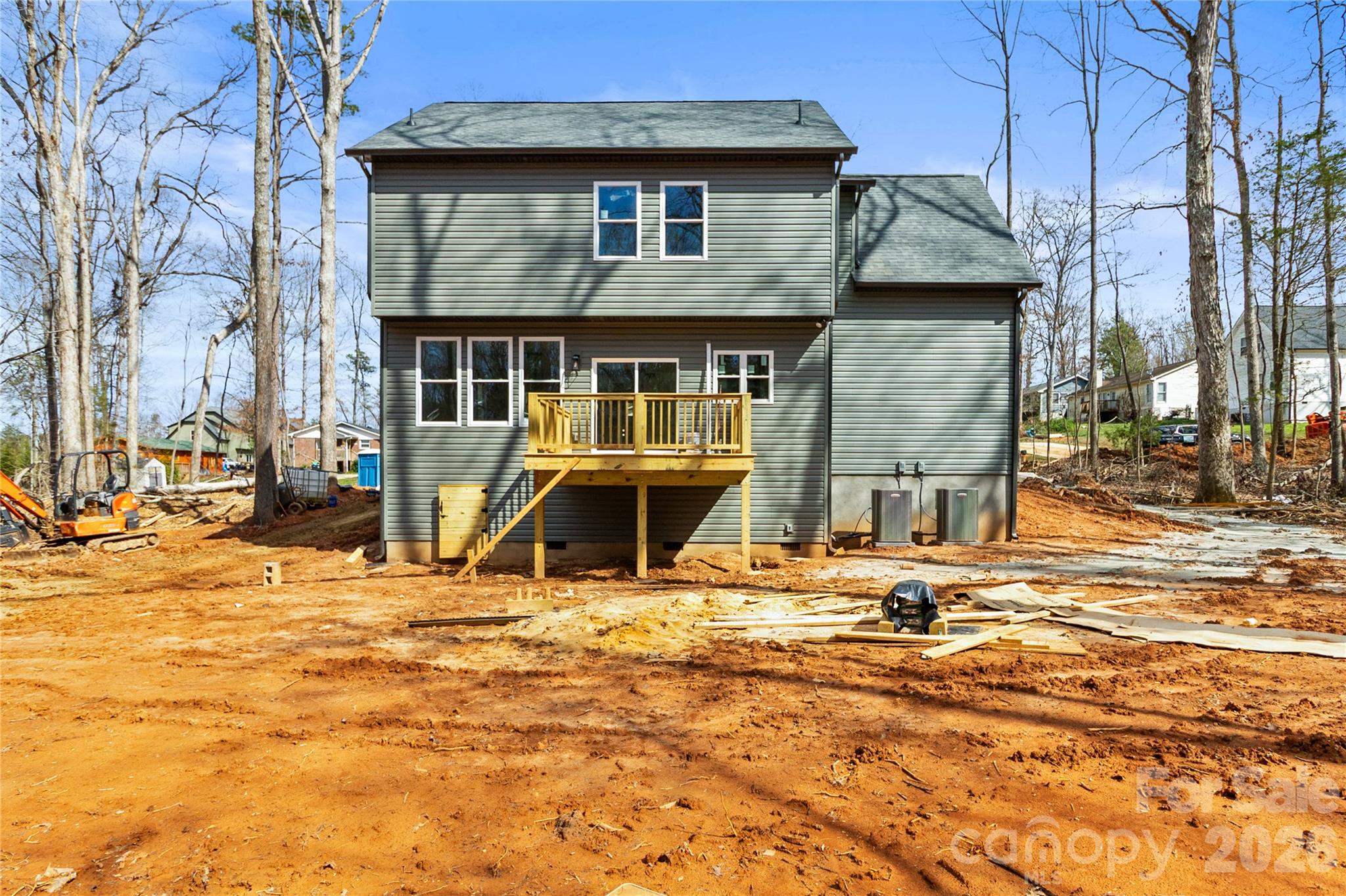 3692 Shannon Loop Denver, NC 28037 - Photo 45 of 47 a view of a house with snow on the background