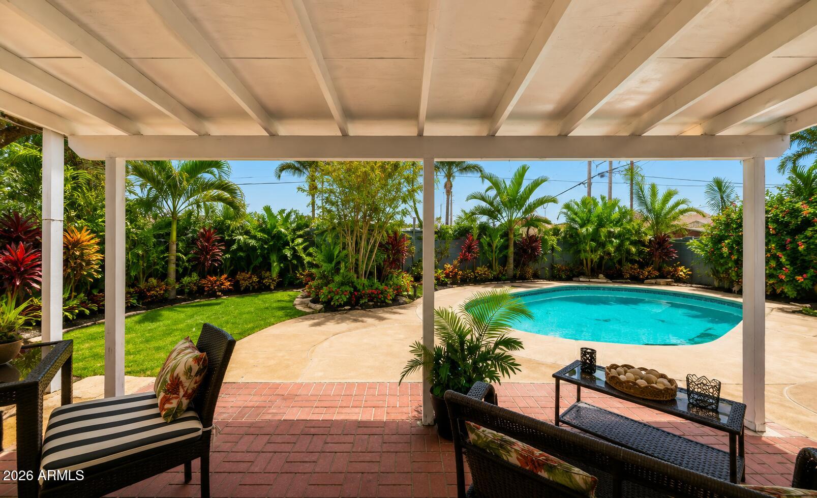 2302 West Berridge Lane Phoenix, AZ 85015 - Photo 47 of 59 Virtual Backyard Landscaping