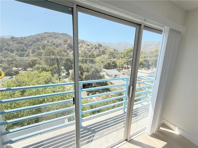 a view of a city from a window