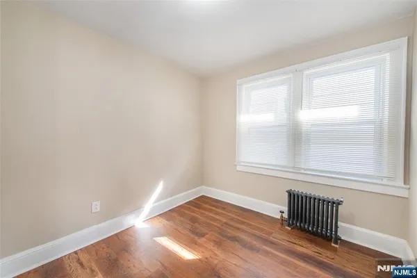 a view of wooden floor in a room