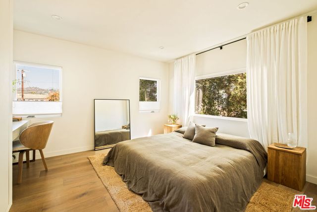 a view of a door and chair