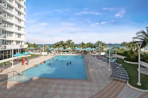 100 Lincoln Road, Unit 739 Miami Beach, FL 33139 - Photo 22 of 33 a view of outdoor space yard and lake view