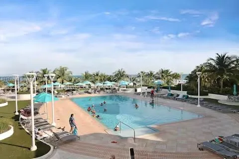 a view of a lake and outdoor space