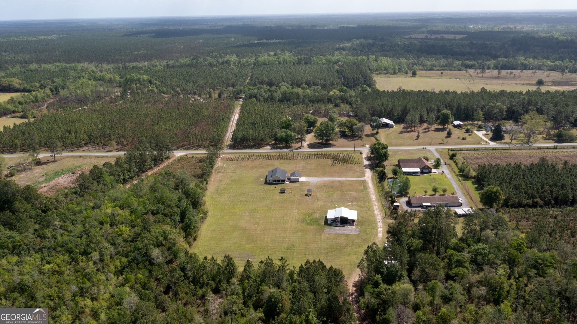 6213 Spanish Creek Road Folkston, GA 31537 - Photo 12 of 38 a view of a lake with large trees