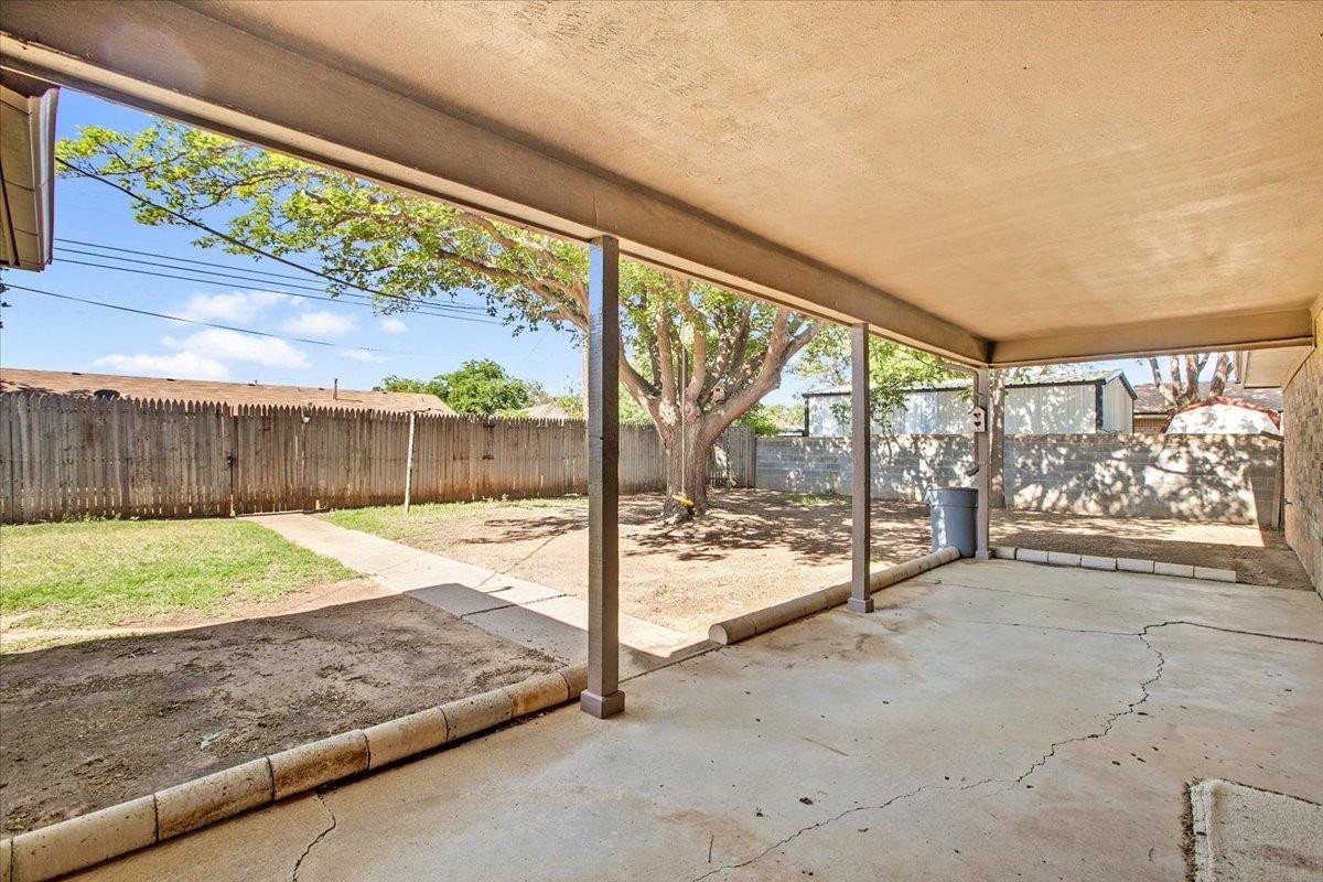 1106 15th Street Shallowater, TX 79363 - Photo 22 of 24 Large Covered Porch
