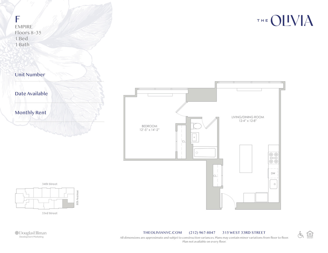 315 West 33rd Street, Unit 27F Manhattan, NY 10001 - Photo 13 of 13 unknown