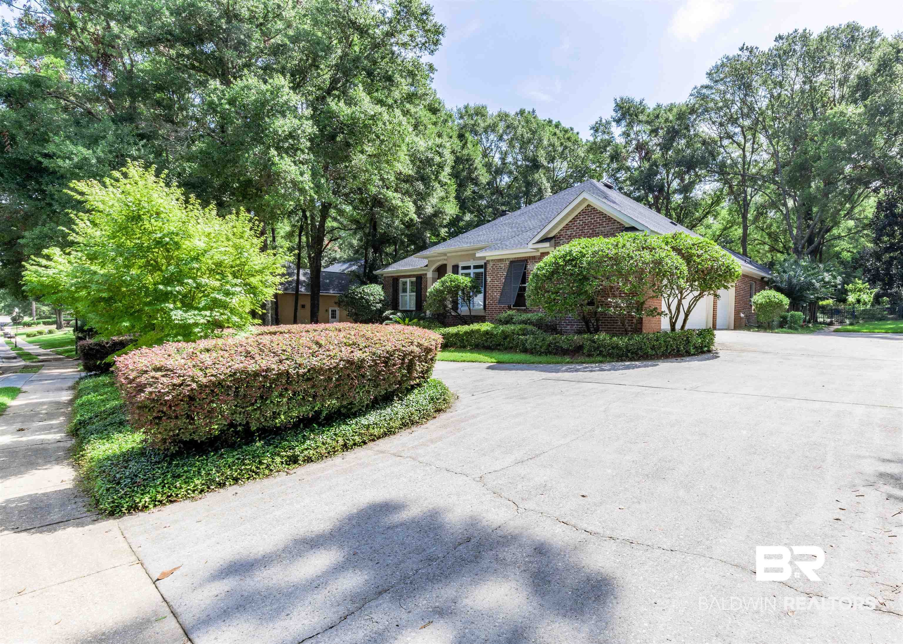 153 Old Mill Road Fairhope, AL 36532 - Photo 5 of 40 Three Car Garage and Circular Driveway