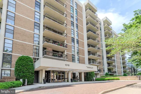 a front view of a building
