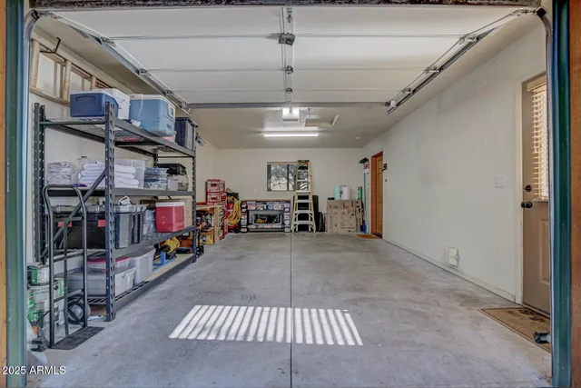 a view of a storage & utility room
