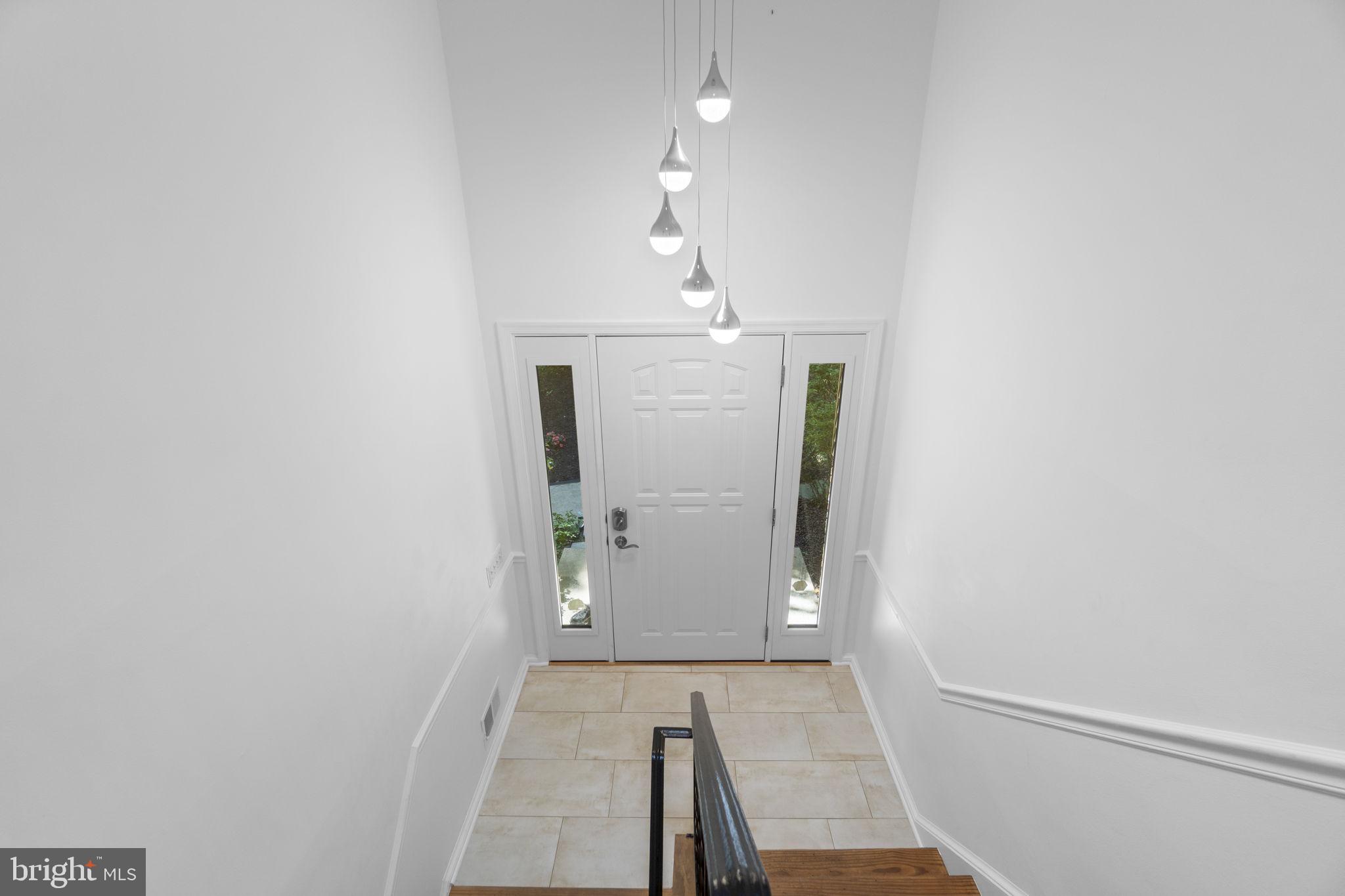 12262 Etchison Road Ellicott City, MD 21042 - Photo 5 of 45 Foyer View from Upper Landing