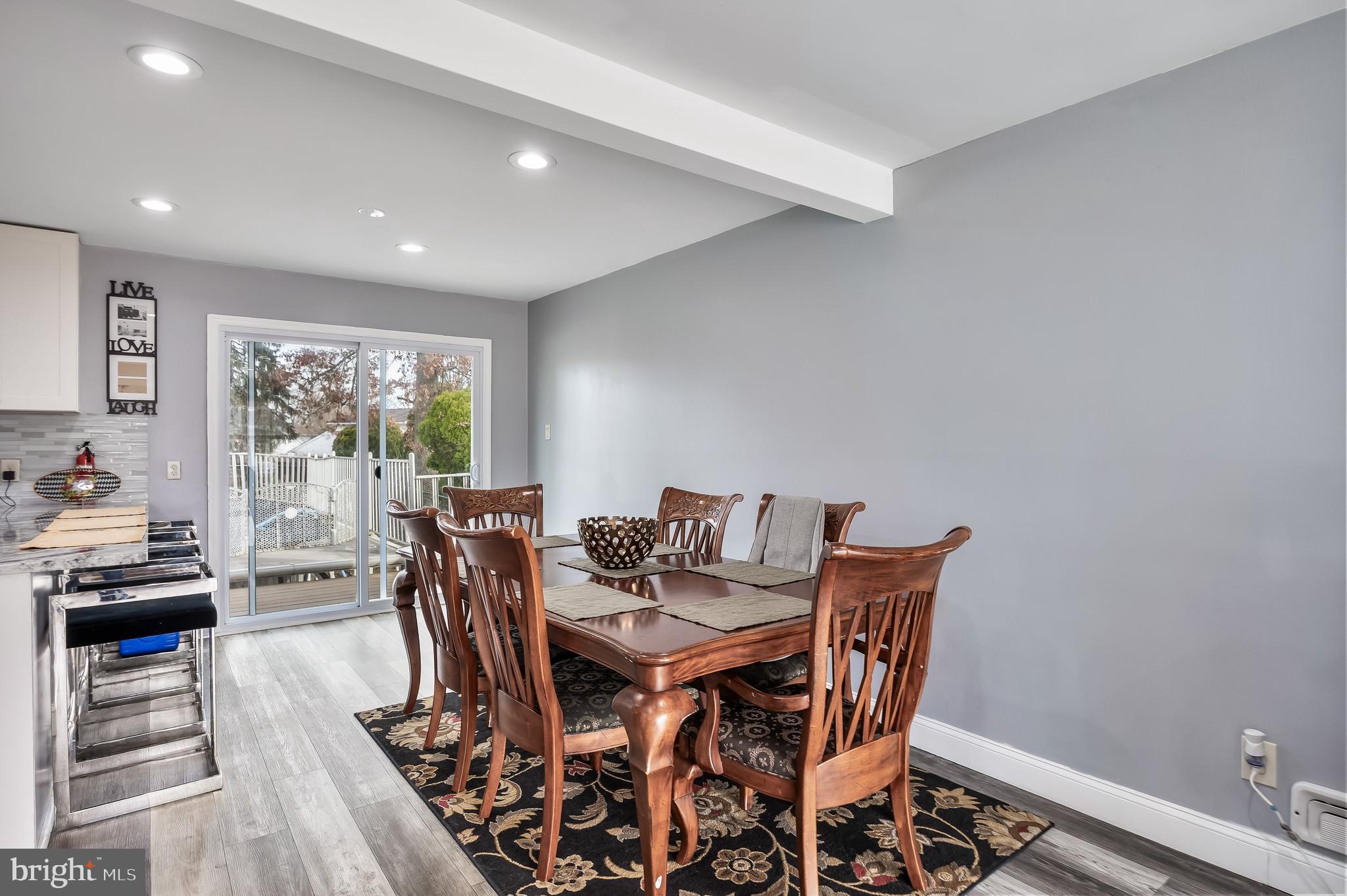 51 Suburban Boulevard Delran, NJ 08075 - Photo 10 of 29 a view of a dining room with furniture and wooden floor