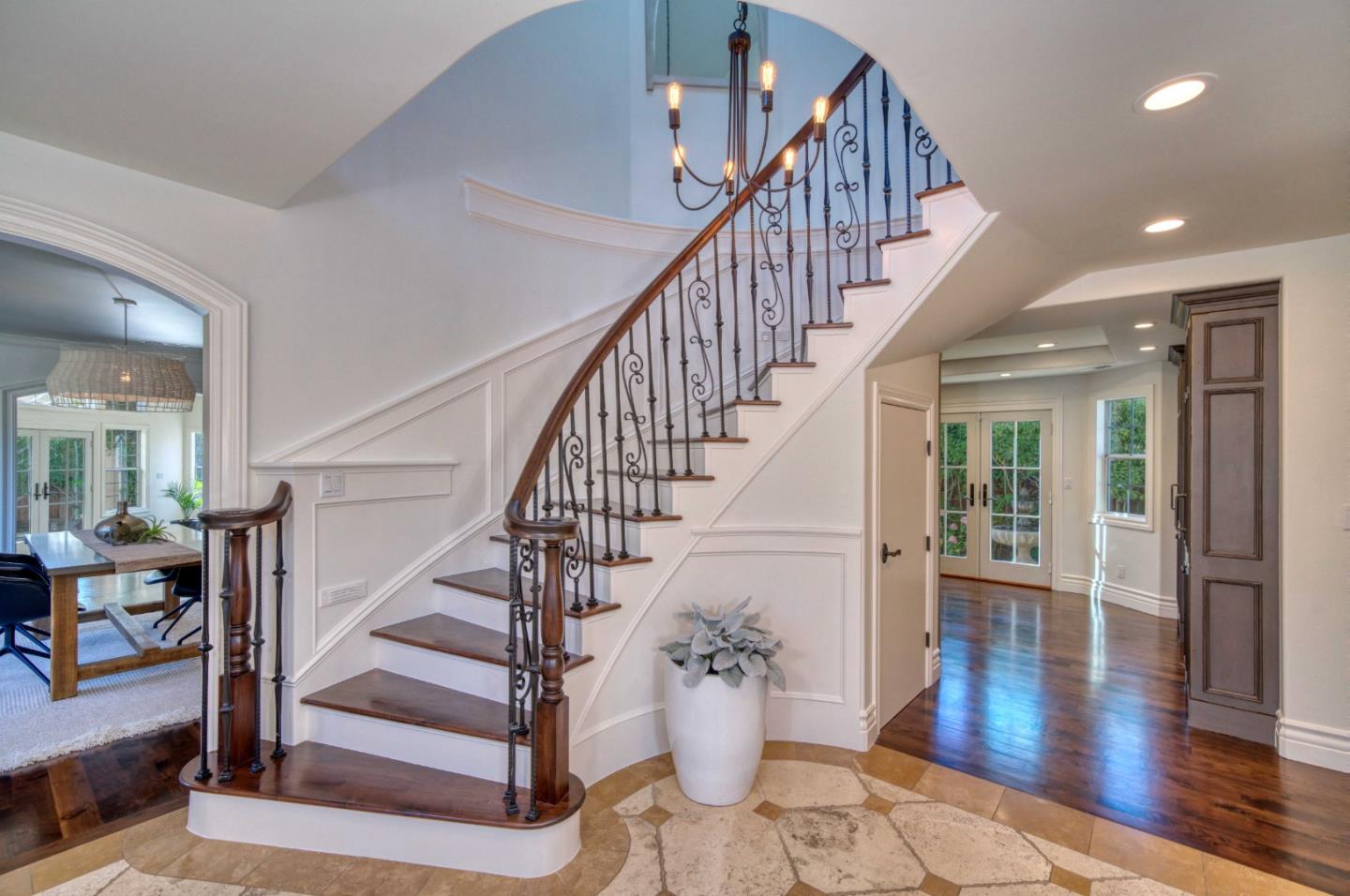 400 Seaview Drive Aptos, CA 95003 - Photo 4 of 58 a view of entryway and hall with wooden floor