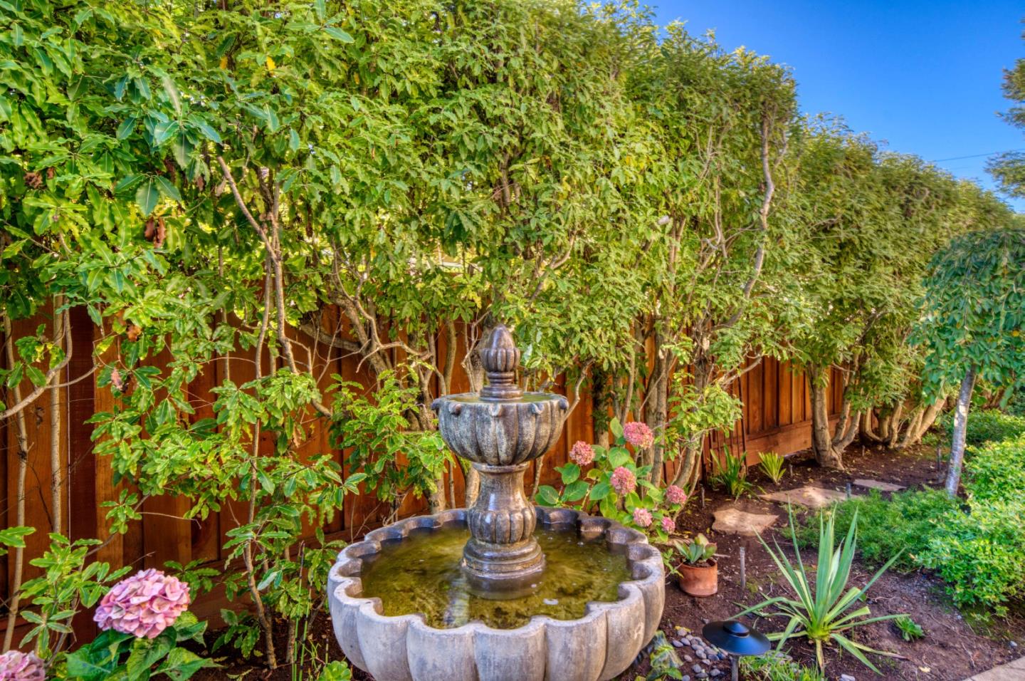 400 Seaview Drive Aptos, CA 95003 - Photo 53 of 58 a view of a fountain in the yard