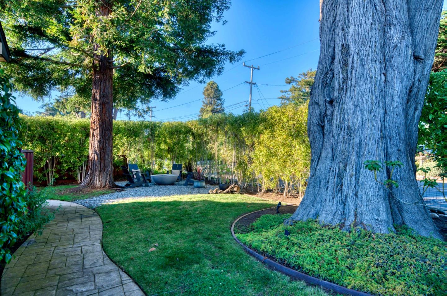 400 Seaview Drive Aptos, CA 95003 - Photo 56 of 58 a view of a backyard with a garden
