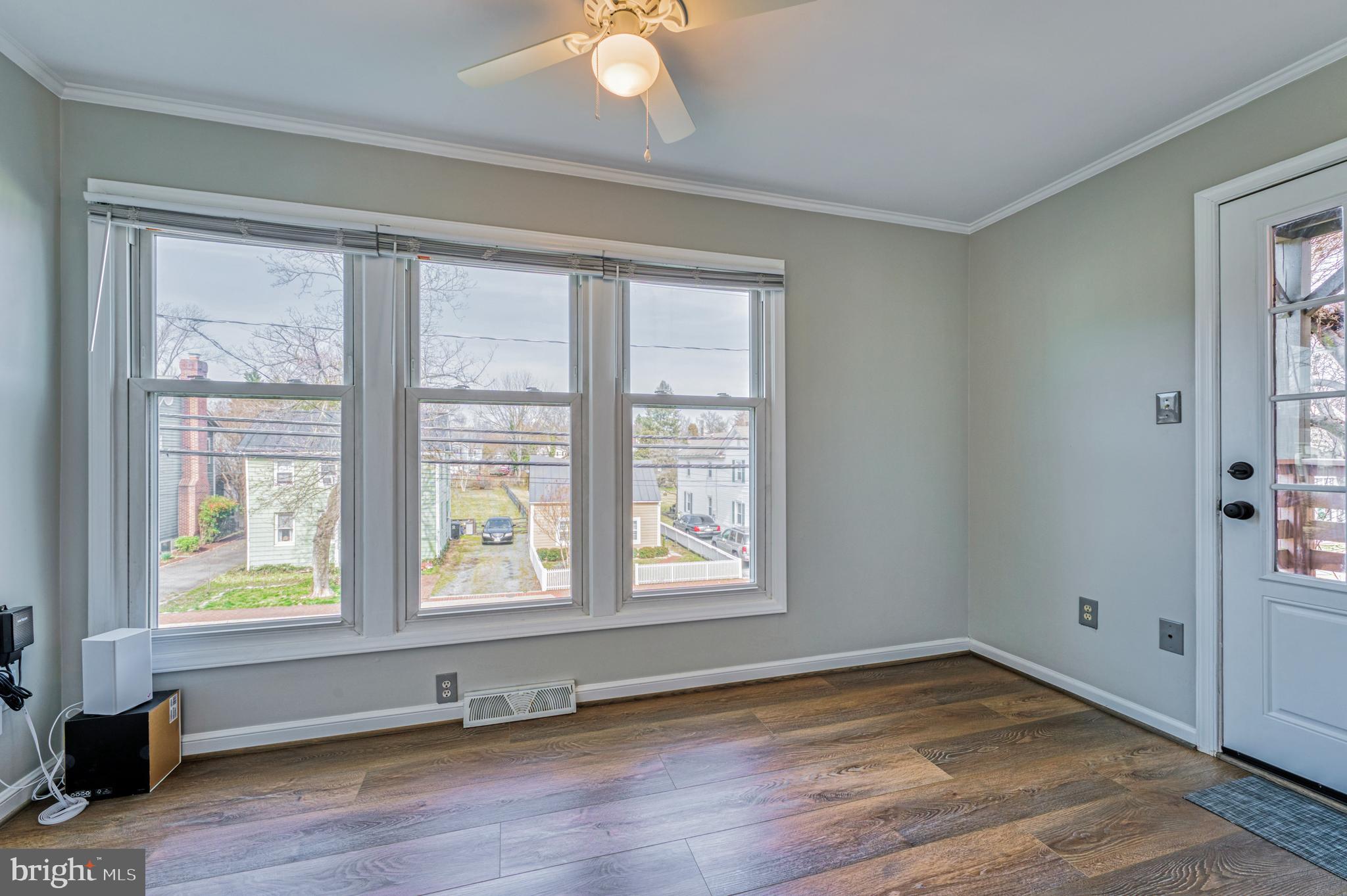 241 Loudoun Street Southwest, Unit F Leesburg, VA 20175 - Photo 15 of 32 Office Leads to Outdoor Deck