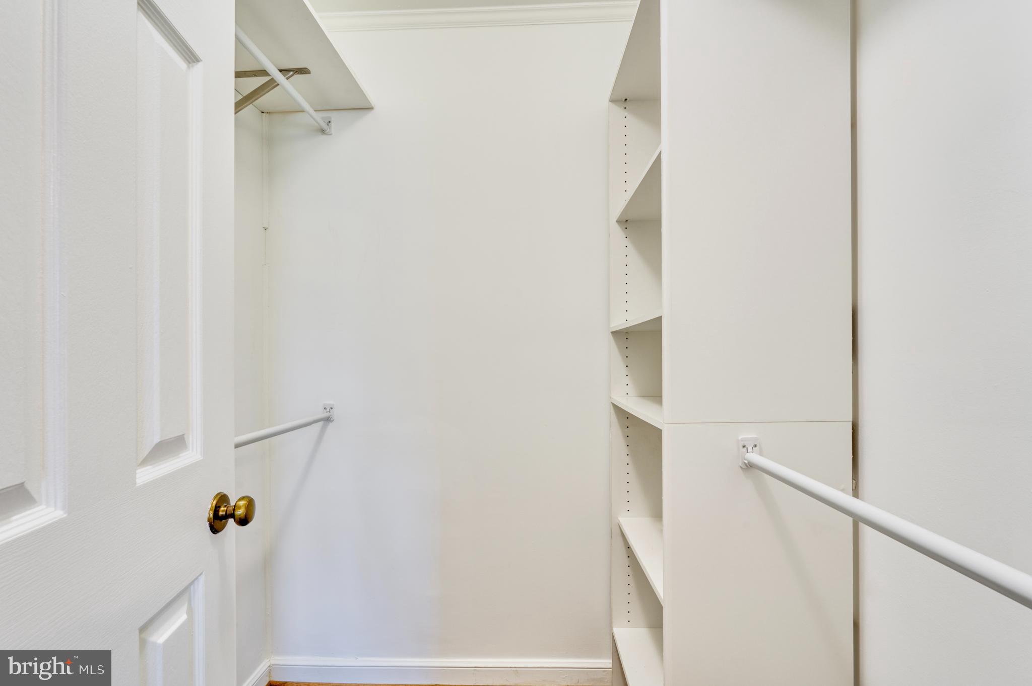 241 Loudoun Street Southwest, Unit F Leesburg, VA 20175 - Photo 20 of 32 Walk-in Closet with Shelves